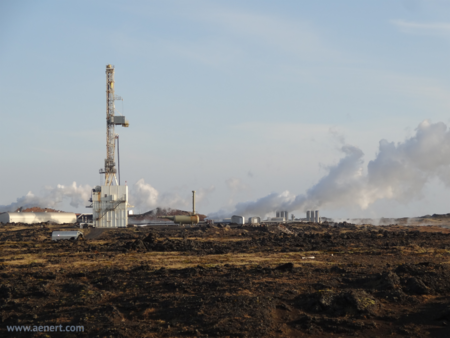 Drilling rigs for drilling geothermal wells in Iceland
