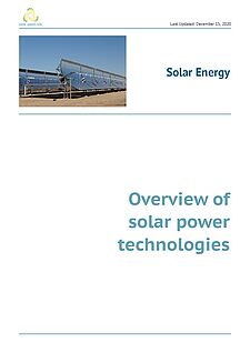 Overview of solar power technologies