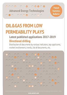 directional drilling patent bulletin latest published applications 2017-2019 OIL&GAS FROM LOW PERMEABILITY PLAYS 