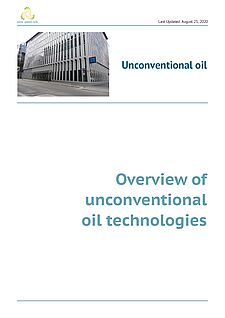 Overview of unconventional oil technologies