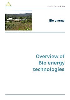 Overview of bio energy technologies