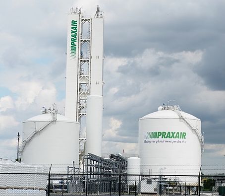 Praxair is the leader in the production of liquefied hydrogen