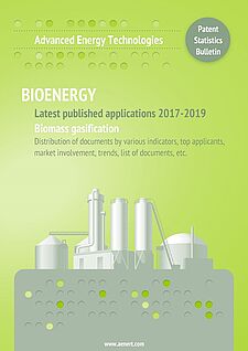 Biomass Gasification patent bulletin Latest published applications 2017-2019 BIOENERGY