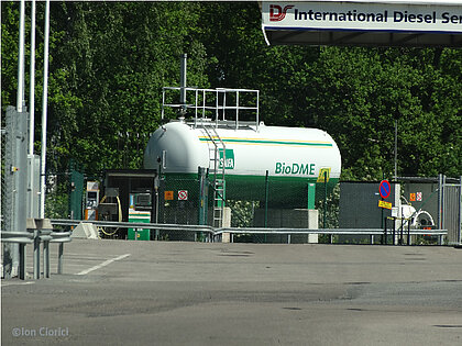 BioDME refueling, Sweden