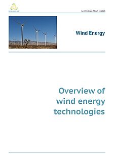 Overview of wind energy technologies
