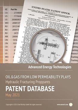 Hydraulic Fracturing Proppants. Patent Database