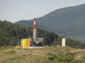 Drilling rig, Tuscany, Italy
