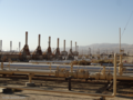 Most heavy oil fields have powerful steam generators, California, US (A)